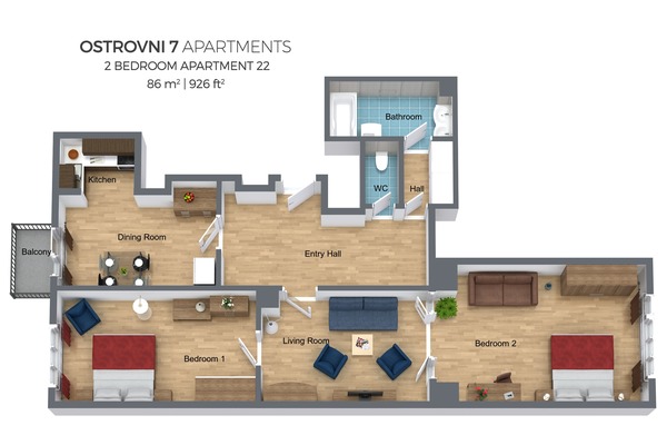 OSTROVNI 7 APARTMENTS