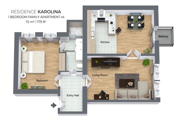 RESIDENCE KAROLINA