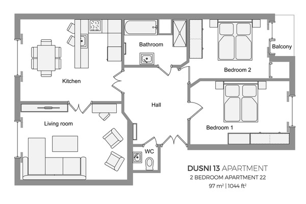 DUSNII APARTMENTS